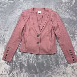 Cabi Blazer Womens 8 Jacket Applaud Pink Quart Preppy Office Career Stretch 3550